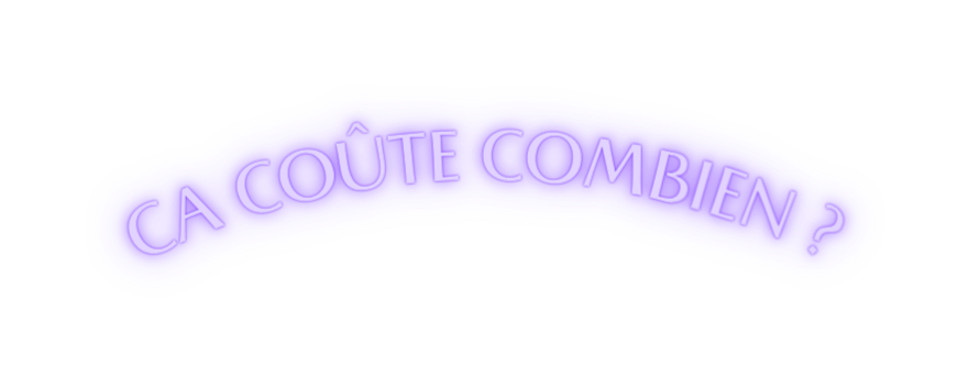 Ca coûte combien